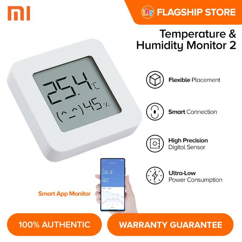 XIAOMI Mi Temperature and Humidity Monitor 2 High Precision Sensor  Bluetooth 4.2 Humidity Display Hygrometer